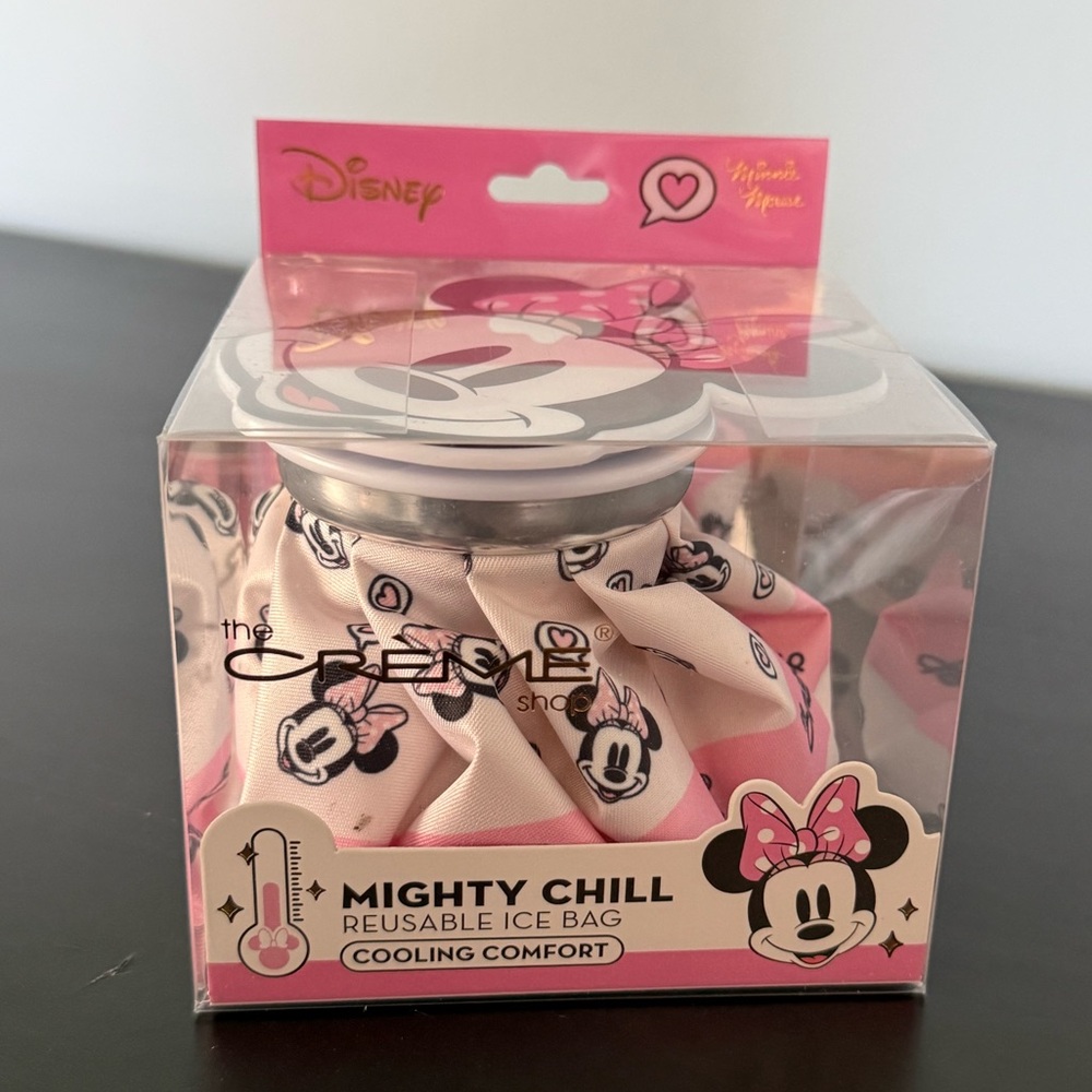 The Creme Shop X Disney Minnie Mouse Reusable Ice Bag: Cooling Comfort, NEW